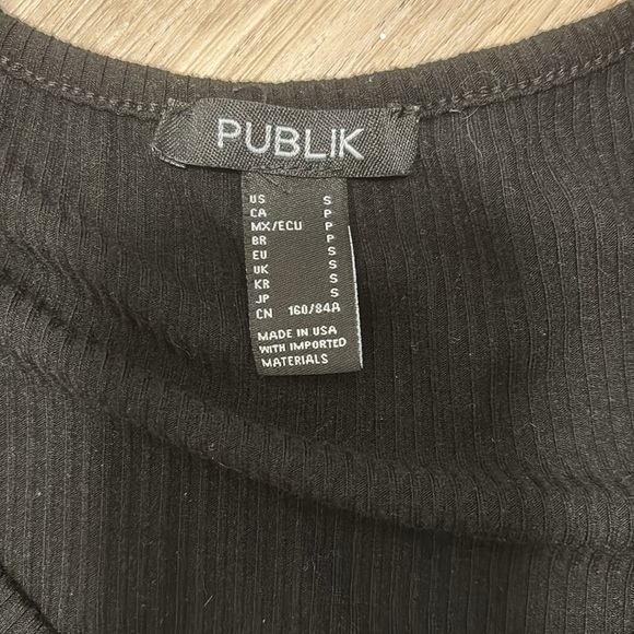 Tie Front Long Sleeve - Picture 3 of 3